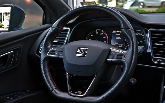 Seat Leon cena 75900 przebieg: 77100, rok produkcji 2017 z Góra małe 254